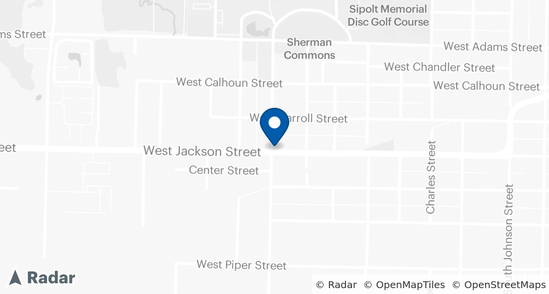 Map of Dairy Queen Location:: 936 W Jackson St, Macomb, IL, 61455-2016